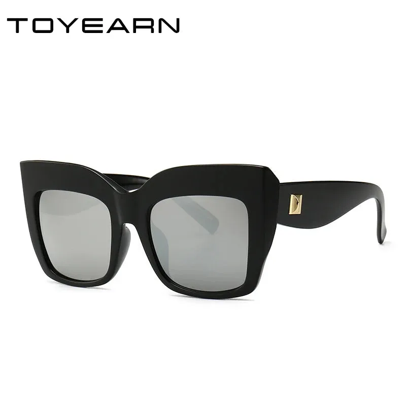Luxury Design Oversized Cat Eye Sunglasses - Vintage Sun Glasses